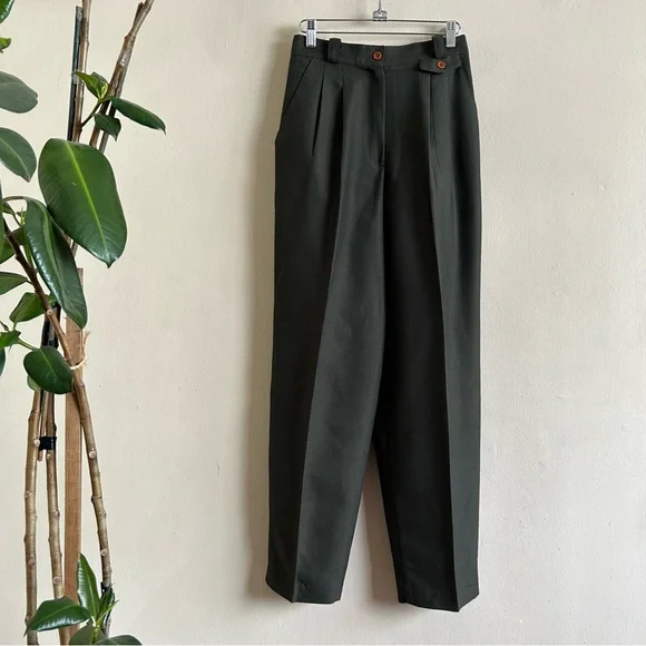 80's Pleated Trousers - Picture 2 of 8